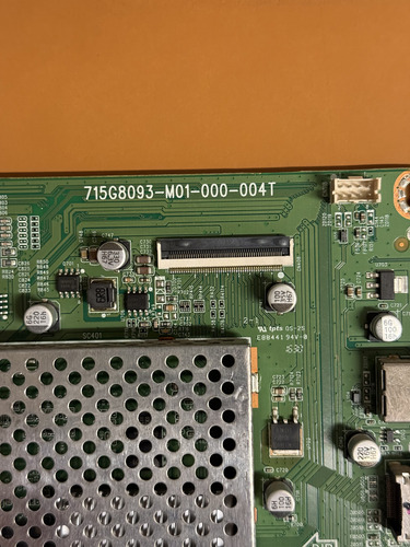 Main + Tcon Vizio D43-d1 715g8093-m01-000-004t 6870c-0532a (Usado)