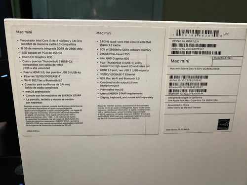 Apple Mac Mini 3.6 Ghz Como Nueva (Usado)