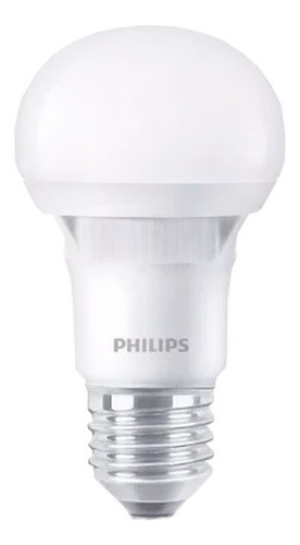 Lampara Led Foco Philips Bulbo Casa 10w = 80w E27 220v Color de la luz 6500ºk (frio)