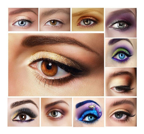Imagen 8 de 8 de Juego De Paleta De Sombras De Ojos De 120 Colores
