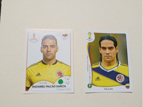 Radamel Falcao Laminas Panini Originales 