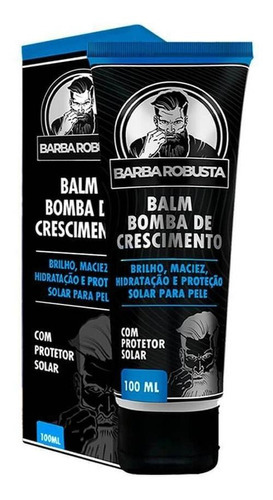 Balm Profissional Barba Para Hidratar Modelar Barba Robusta