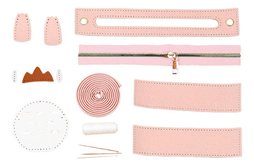 1 Juego De Accesorios Para Hacer Bolsos De Rosado Rosado