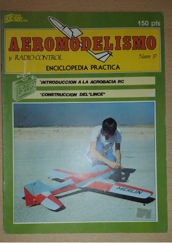 Revista Aeromodelismo Y Radio Control N°37 Noviembre De 1985