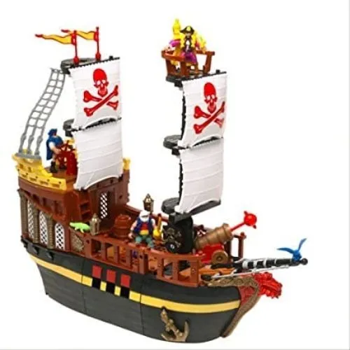 Barco Pirata Imaginext Pirate Raider Ship B1472 Mas Lancha