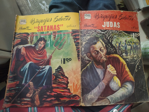 Cómic Biografías Selectas  Judas Y Satanás 2 Pzas Edar