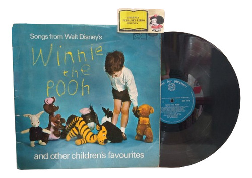 Lp - Acetato - Winnie The Pooh - Infantil - Disney - 1966