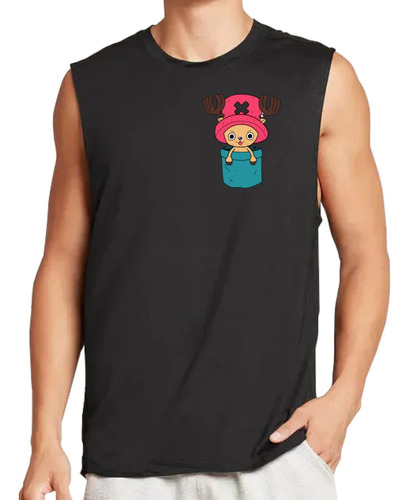 Playera Tank De Chopper En Mi Bolsillo One-piece