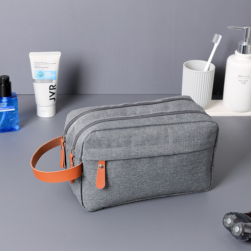 Neceser Para Hombre, Tela Oxford, Con Varios Compartimentos