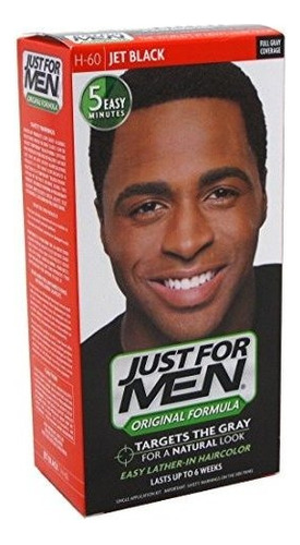 Just For Men Shampoo In #h-60 Haircolor Jet Black (6 P