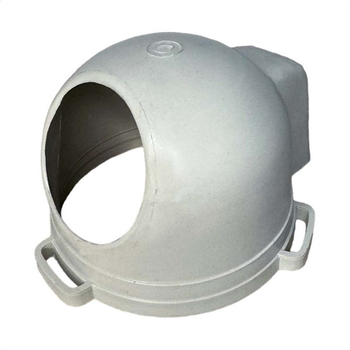 Protetor Antifurto De Camera Dome Acoplamento Profissional Cor Branco