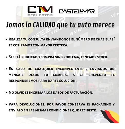 Arbol De Levas Vw Suran 1.9 Sdi | Castellmar