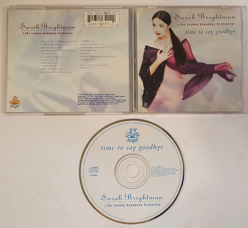 Cd Sarah Brightman & The London Symphony Orchestra - Time To