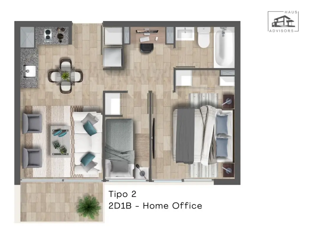 Imagen 4 de 14 de Departamento En Venta En Macul Con Piscina Y Terraza