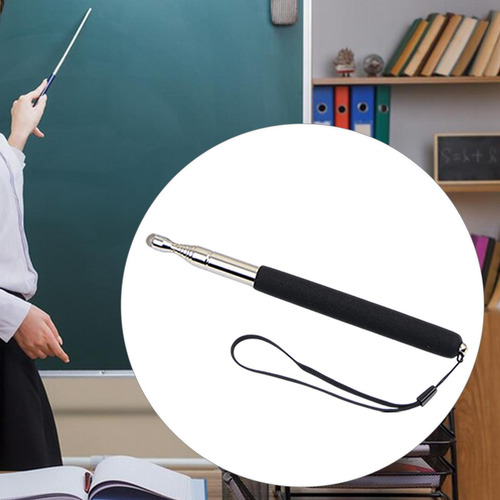 Telescópico Maestro Hand Pointer Retráctil Negro