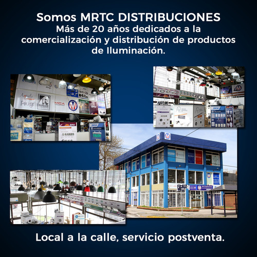 Pack 10 Spot Embutir Fijo Color Acero Completo Con Led 7w Acero / Luz Calida