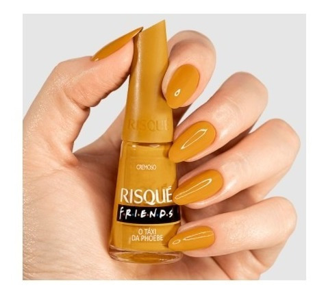 Imagem 7 de 7 de Kit C/6 Esmaltes Risque Coleção Friends Hipoalergênico 8ml