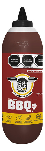 Salsa Bbq Mr Wings 946 Ml Alitas, Carne, Mariscos, Botanas