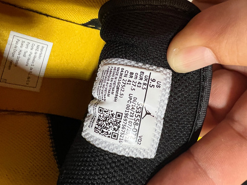 Air Jordan 1 Low 7.5mx Usado (Usado)