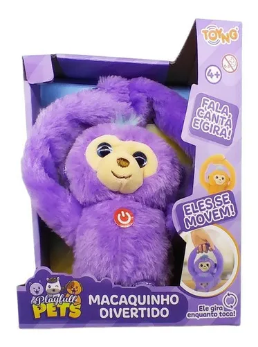 El pequeño mono interactivo habla y canta Toyng 48597