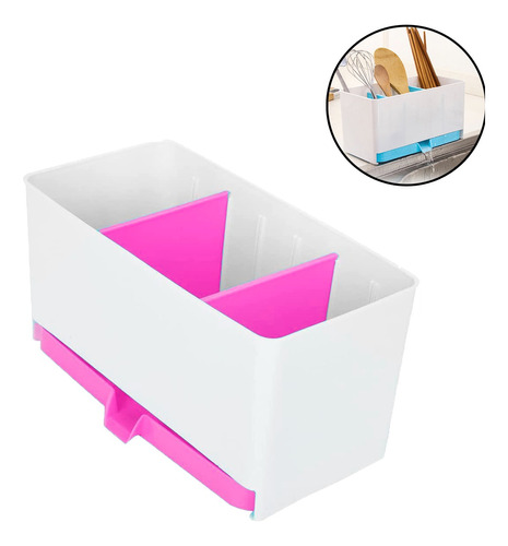 Escurridor Cubiertos Porta Utensillos Organizador Cocina