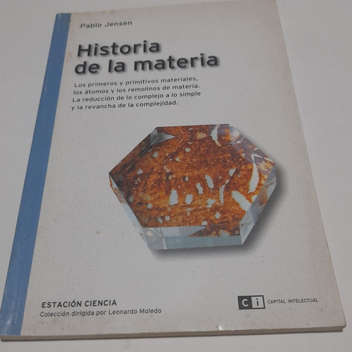 Historia De La Materia. Libro