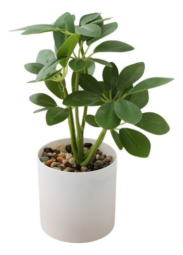 Plantas Artificiales En Maceta Schefflera Octophylla