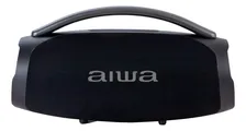 Bocina Bluetooth Boombox Aiwa 70w Funcion Tws Aw-b403 Negro