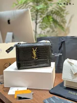 Comprar Ysl Sunset Bag Bolso Estampado Cocodrilo