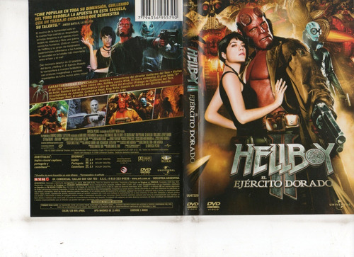 Hellboy 2 El Ejército Dorado - Dvd Original - Buen Estado