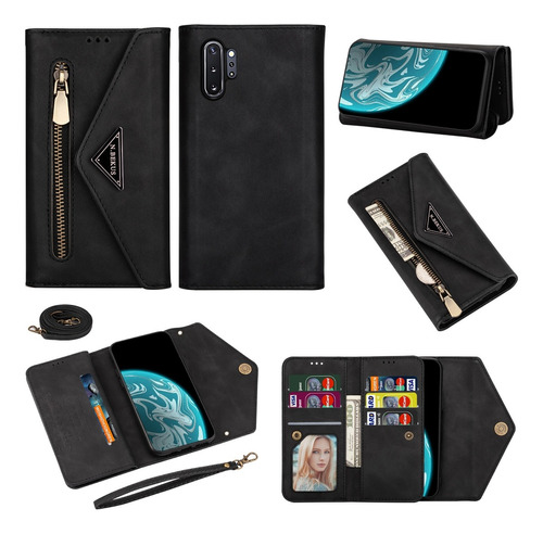 Funda Tipo Cartera Monederopara Samsung Galaxy Note 10+ Plus