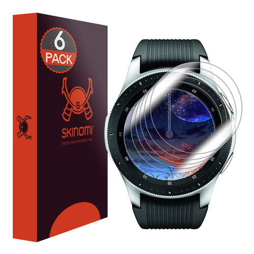 Samsung Gear S4 Protector Visualizacion 6 Skinomi Techskin