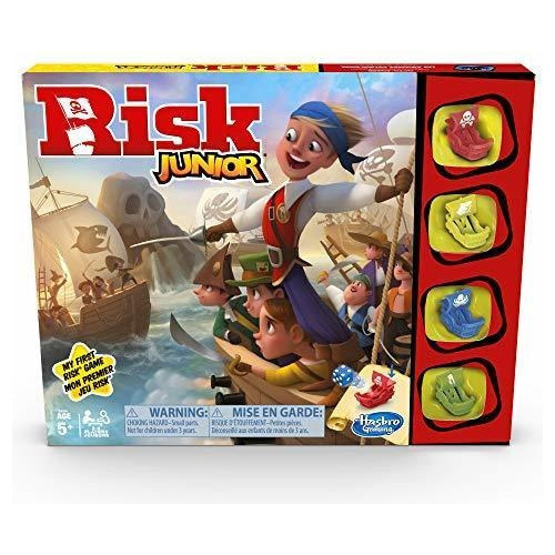 Hasbro Gaming Risk Junior Game: Juego De Mesa De Estrategia;