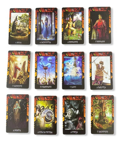 Baralho Tarot Oráculo Deck Jogo De Cartas Grande - Selecione