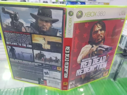 Vendo a Capa sem O Dvd Read Dead Redemption Xbox 360.Sem O Cd, Jogo de  Computador Xbox Usado 93003453