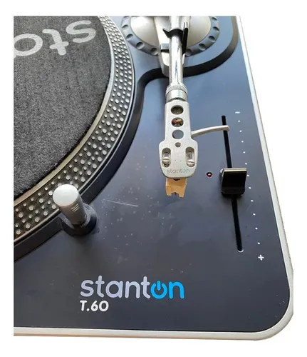Toca Discos Direct Drive Stanton T-60 De Braço Reto Cinza