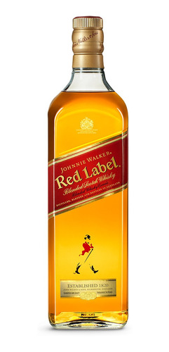 Whisky Johnnie Walker Etiqueta Roja 1 L