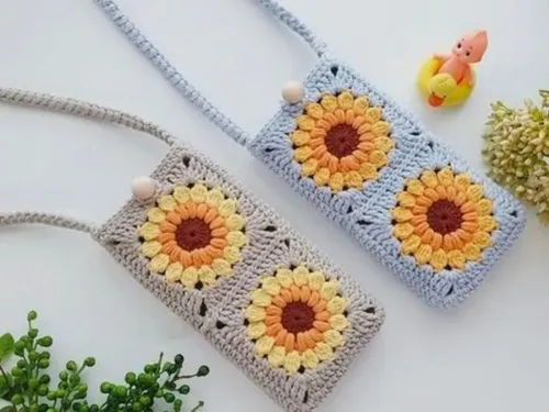 Bolsos tejidos online para celulares