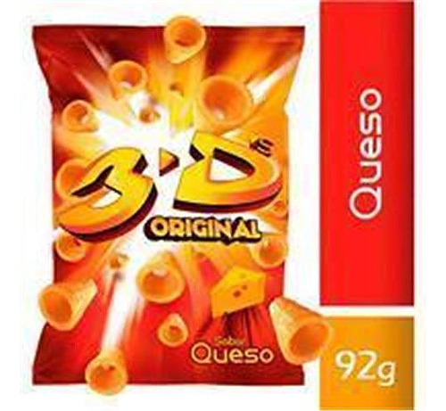 3 D's  Queso 95 Gr Pepsico Snack