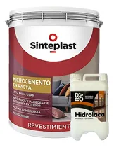 Comprar Kit Microcemento Pisos Sinteplast 25kg + Hidrolaca Daro 5 Lt