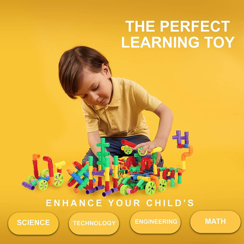 Stem Building Blocks Toy For Kids Educational Toddlers To...