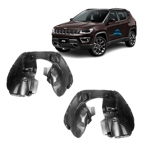Par Para Barro Dianteiro Jeep Compass 2017 18 19 20 21 22 23