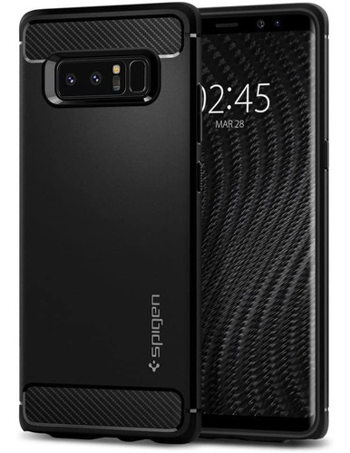 Funda Para Samsung Galaxy Note 8 (color Negro/marca Spigen)