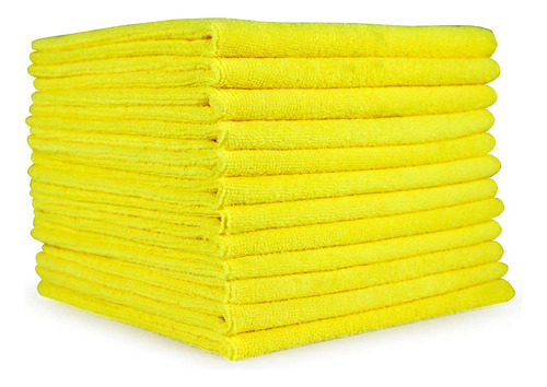 Arkwright - Paños De Limpieza Multiusos De Microfibra Paq. Color Amarillo