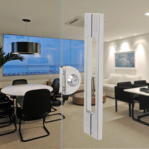 Puxador Duplo Big Thin 1000mm Inox Polido Geris