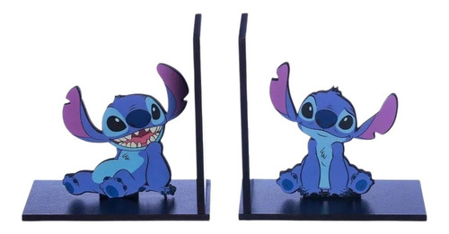 Porta Livros Aparador Decorativo Lilo Stitch Disney Original