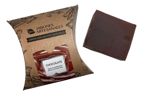 Jabon Artesanal De Chocolate Blen