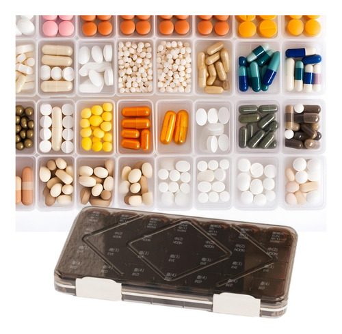 Recipiente De Píldoras De Pastillas De La Pan De La Caja