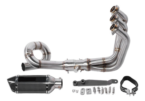 Sistema De Escape Completo Decat Header Slipon Muffler, Adeq