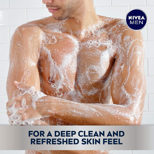 Gel De Baño Nivea Men Deep Active Clean Charcoal 900 Ml